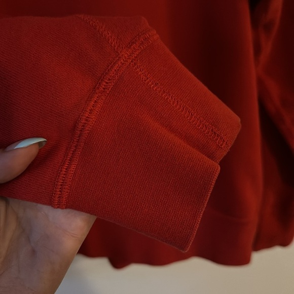 NIKE | Red Crewneck Sweater Soft Knit Casual - Picture 6 of 10